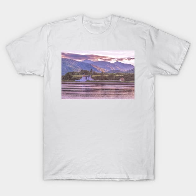 Corran Lighthouse T-Shirt by Grant's Pics